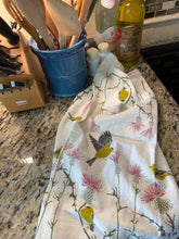 Load image into Gallery viewer, Finch + Thistle kitchen towel
