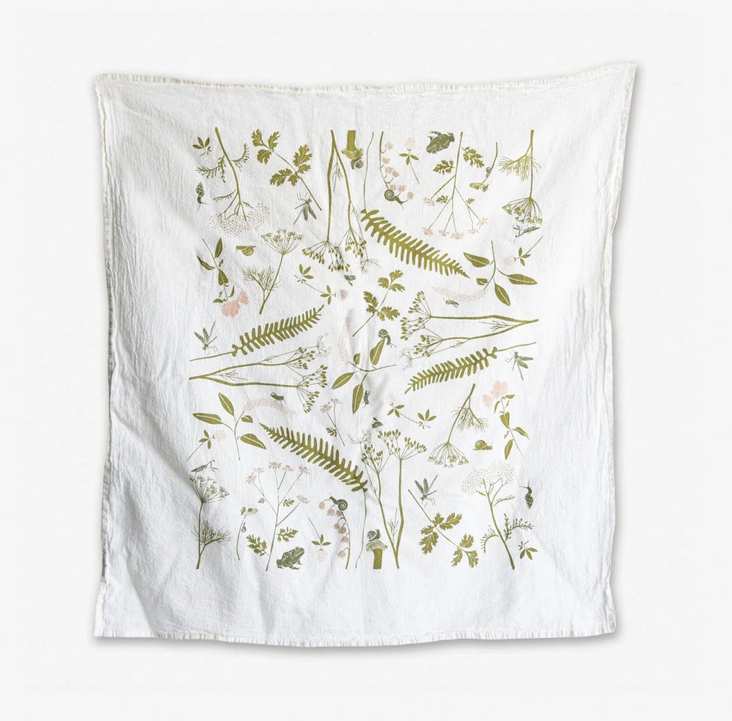 Bug Garden Kitchen Towel