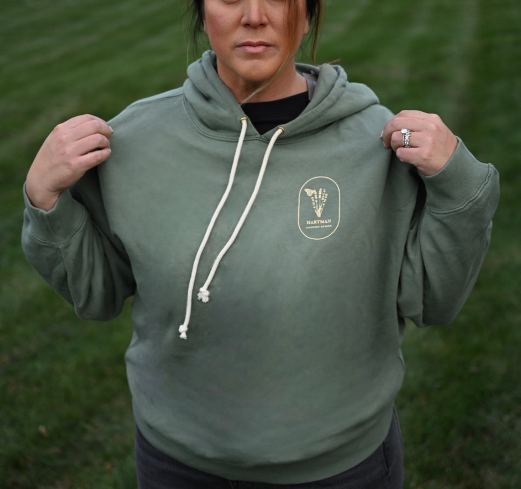 Oversized Green Conservation Hoodie