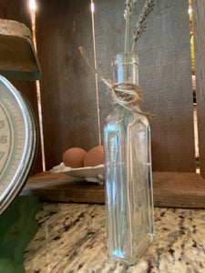 Clear Medicine Antique Jar